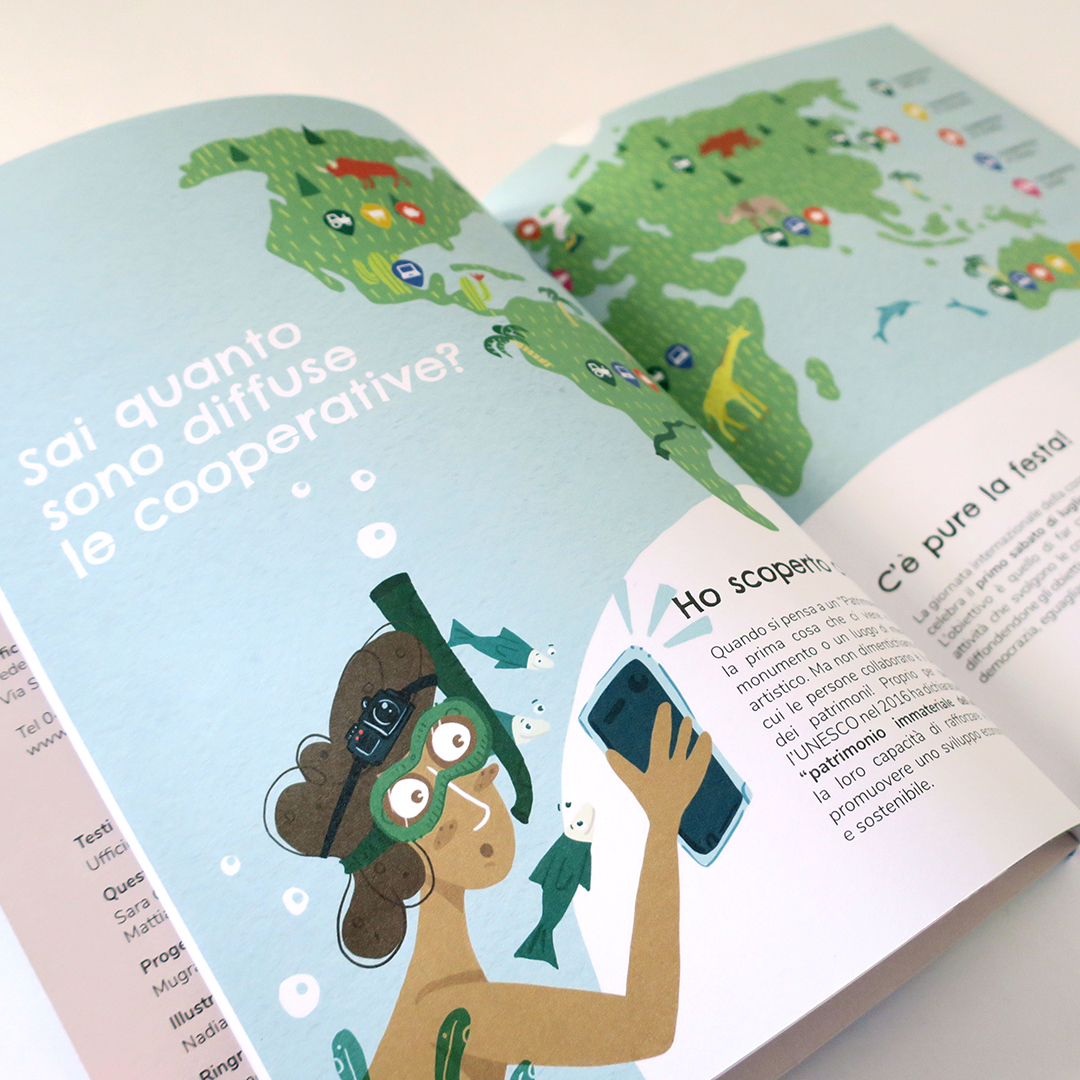 Nadia Groff Illustration Children's Book - Impariamo a Cooperare 5